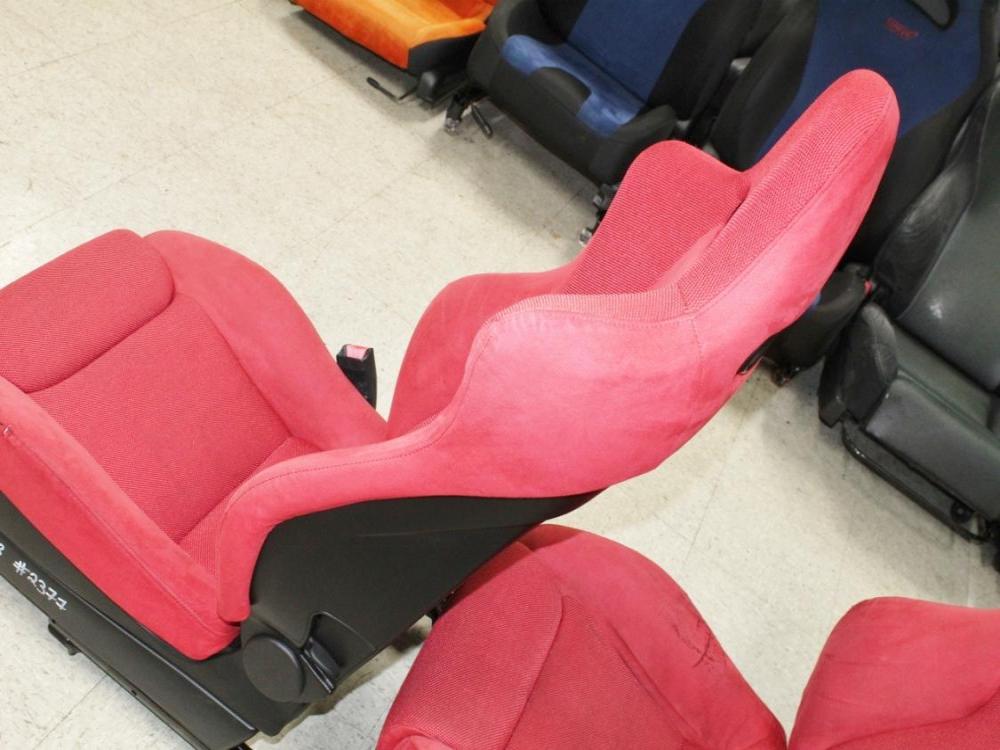 JDM 2002-2005 HONDA CIVIC TYPE R EP3 OEM FRONT RECARO SEATS PAIR LH RH: Image 29