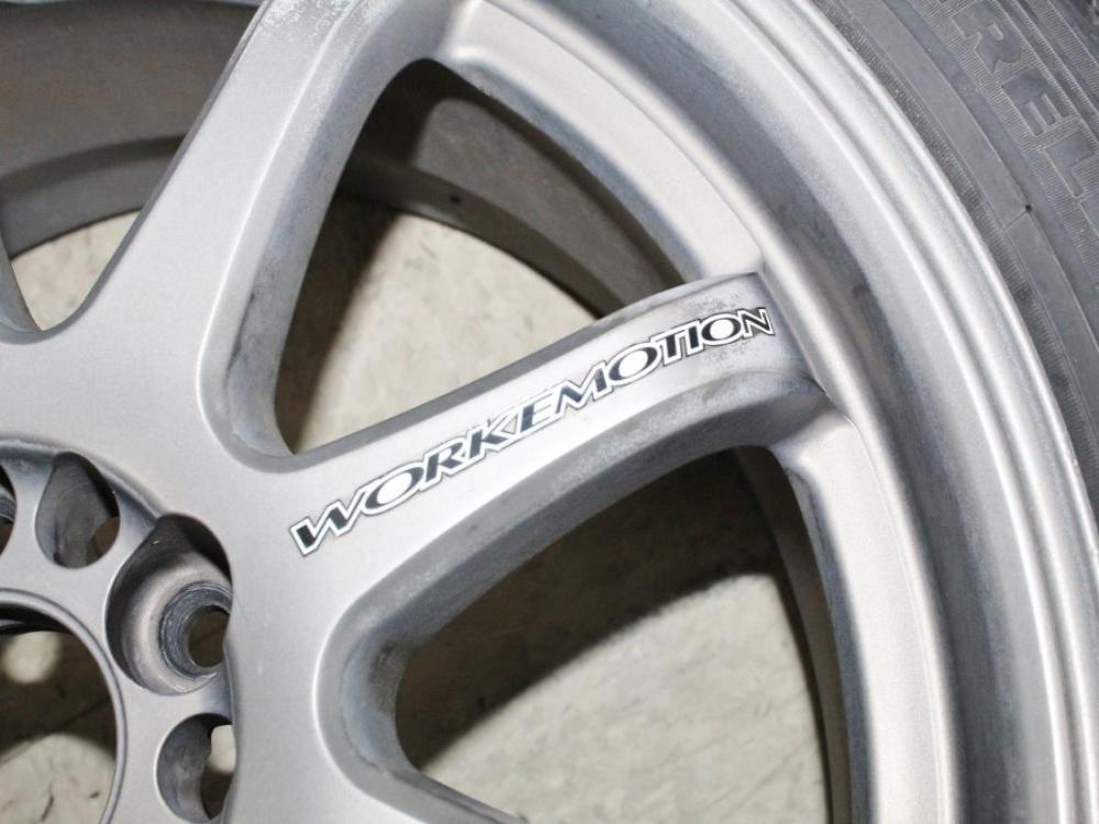JDM Work Emotions XD9 5x100 17X7 +47 Wheels with Tires: Image 12