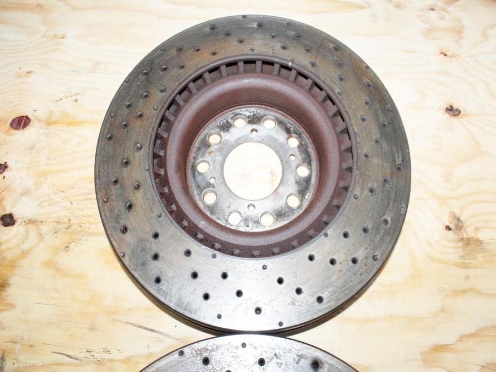 2017-2021 HONDA CIVIC TYPE R FK8 OEM FRONT BREMBO CALIPERS ROTORS BRAKES CTR: Image 12