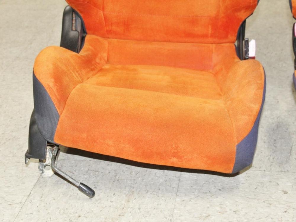 JDM Nissan Silvia S15 B Option Orange Seats - Rare Authentic Pair | MD JDM Motors: Image 16