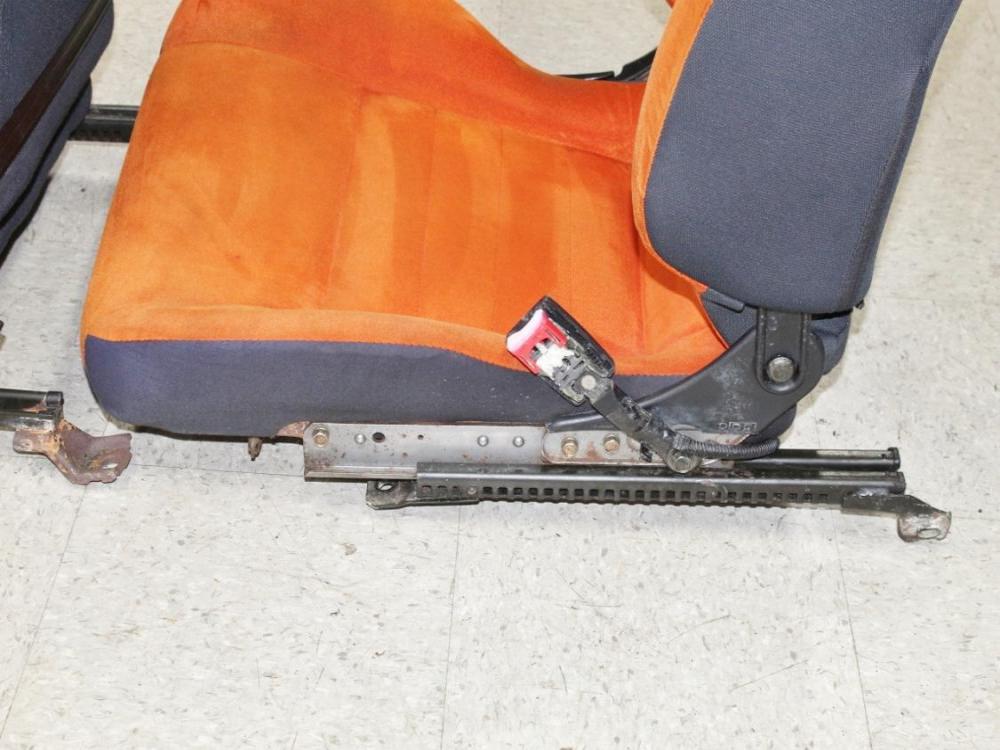 JDM Nissan Silvia S15 B Option Orange Seats - Rare Authentic Pair | MD JDM Motors: Image 36