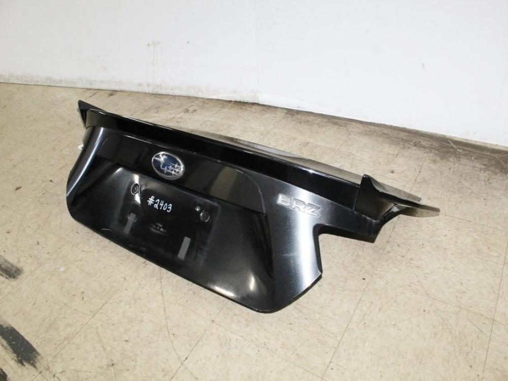 JDM 2013-2017 SUBARU BRZ OEM TRUNK DECK LID WITH OEM SPOILER WING: Image 10