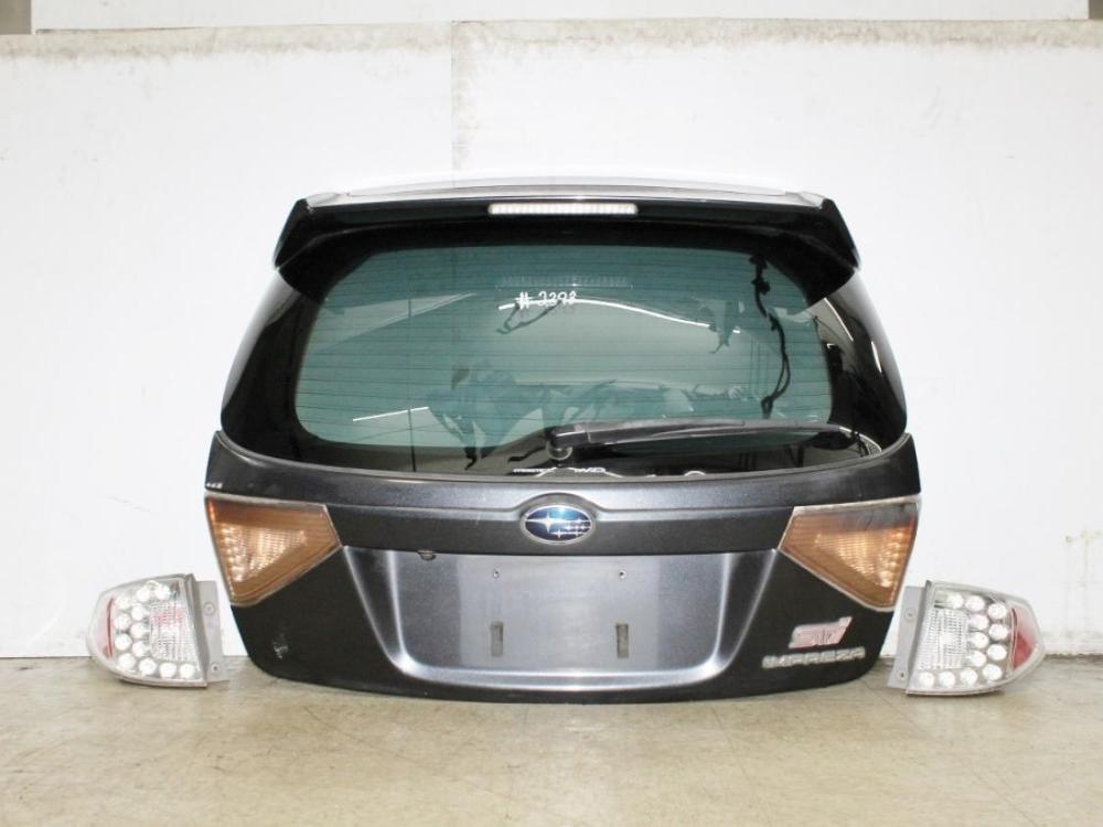 2008-2014 JDM SUBARU IMPREZA WRX STI OEM REAR HATCH DOOR WING TAIL LIGHTS: Image 3