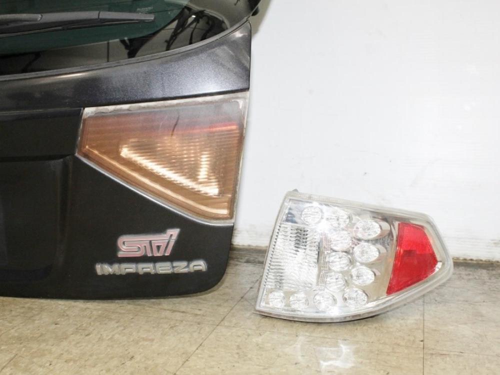 2008-2014 JDM SUBARU IMPREZA WRX STI OEM REAR HATCH DOOR WING TAIL LIGHTS: Image 5