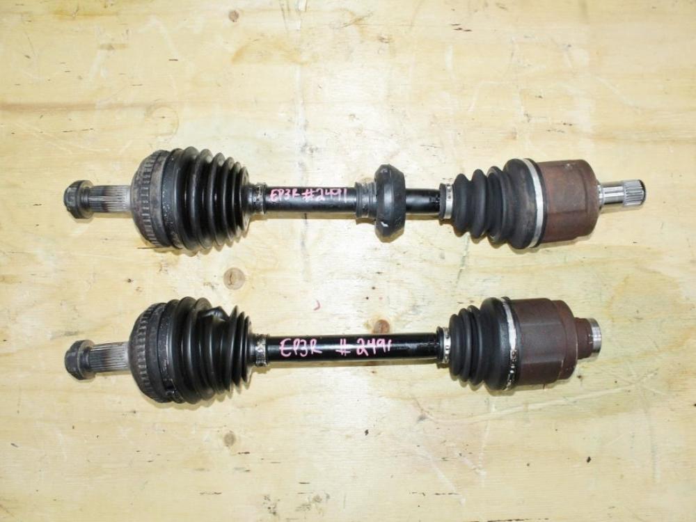 JDM 02-06 Honda Acura RSX DC5 TYPE R OEM 36MM CV Axles For 6 Speed Trans MT 36MM: Image 1