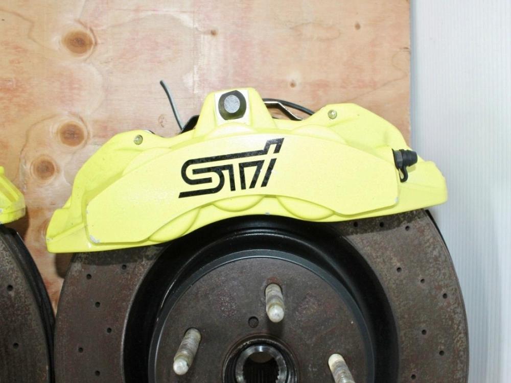 18-19-20-21 SUBARU WRX STI 6PISTON 2PISTON OEM BREMBO BRAKES CALIPERS SPINDLES: Image 14