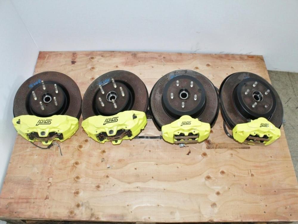 18-19-20-21 SUBARU WRX STI 6PISTON 2PISTON OEM BREMBO BRAKES CALIPERS SPINDLES: Image 5
