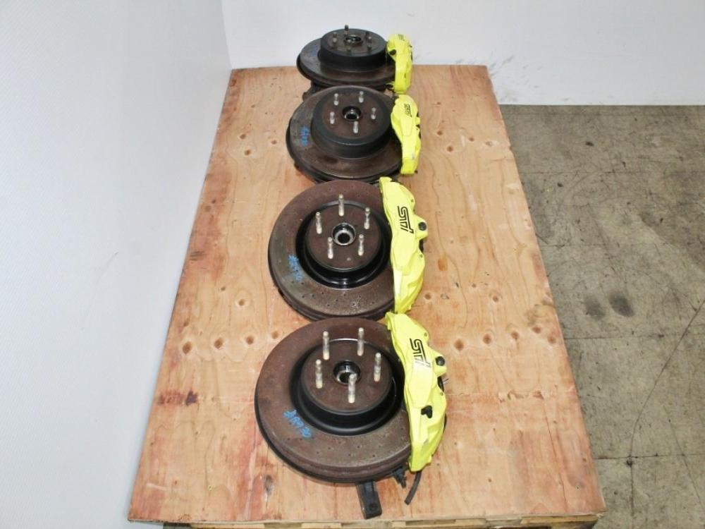 18-19-20-21 SUBARU WRX STI 6PISTON 2PISTON OEM BREMBO BRAKES CALIPERS SPINDLES: Image 17