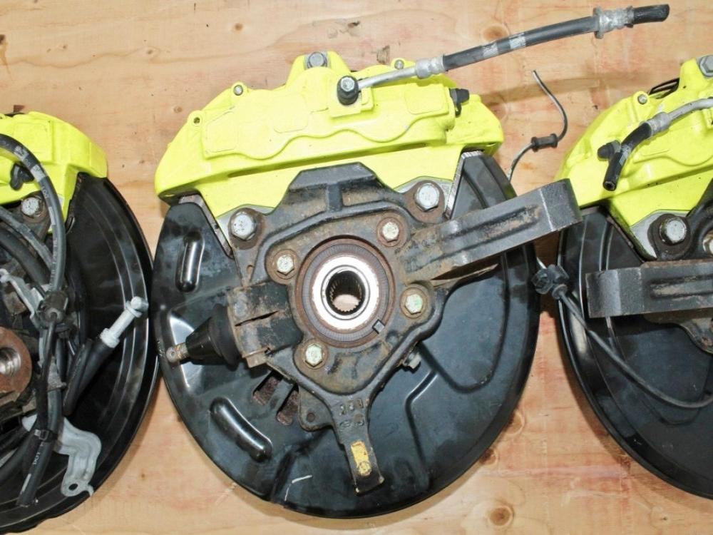 18-19-20-21 SUBARU WRX STI 6PISTON 2PISTON OEM BREMBO BRAKES CALIPERS SPINDLES: Image 11
