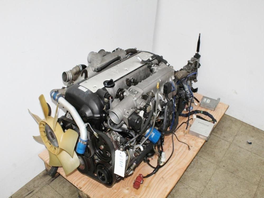 JDM Toyota 1JZ-GTE VVTI Engine 5 Speed RWD R154 Manual Transmission Front Sump Chaser Mark II Supra: Image 11