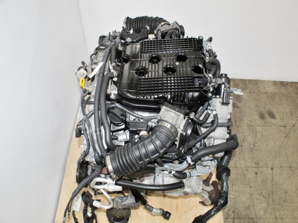 2011-2013 Infiniti M37 All Wheel Drive VQ37HR Engine 3.7L V6 Motor: Image 12