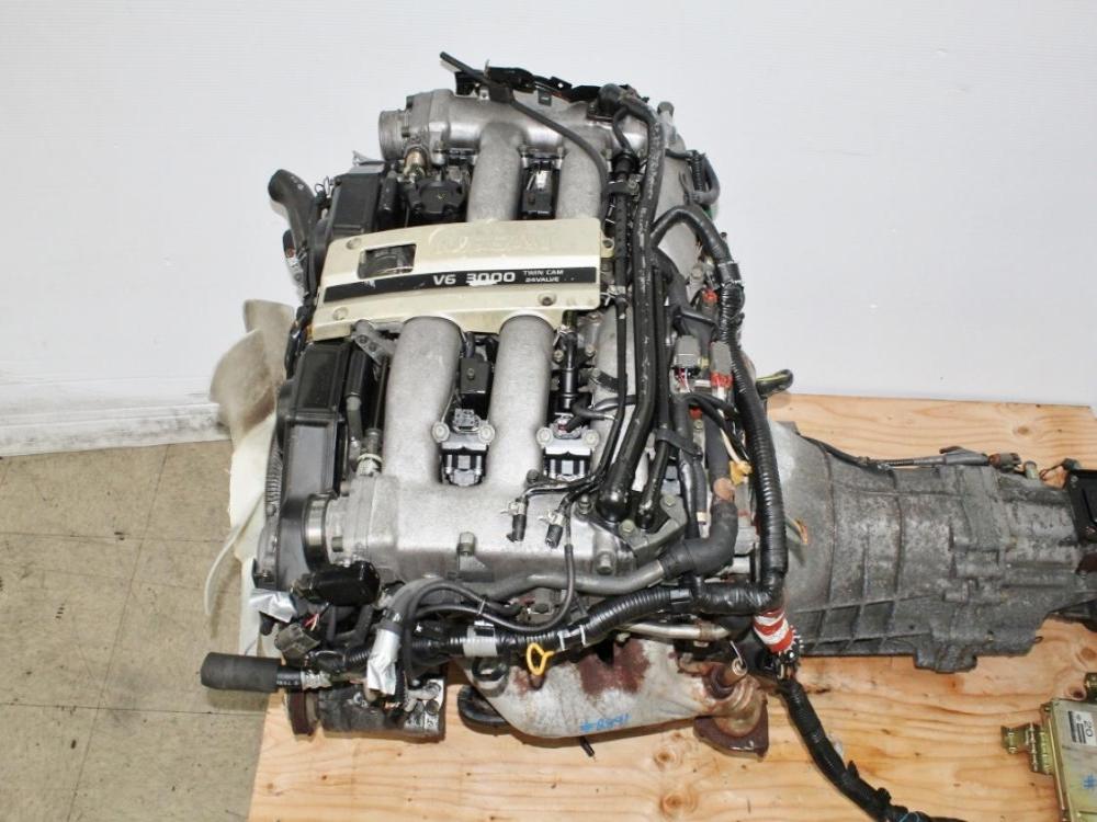 1990-1995 JDM Nissan 300ZX VG30DE Engine 5 Speed Manual RWD Transmission 3.0L V6 Z32 Fairlady Z: Image 13