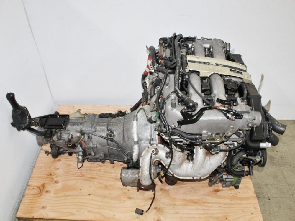 1990-1995 JDM Nissan 300ZX VG30DE Engine 5 Speed Manual RWD Transmission 3.0L V6 Z32 Fairlady Z: Image 8