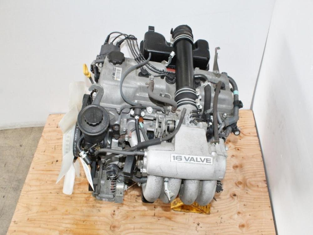 1995 1996 Toyota Tacoma 2.7L 4 Cylinder 3RZ-FE Engine Front Sump 8Port Motor: Image 3