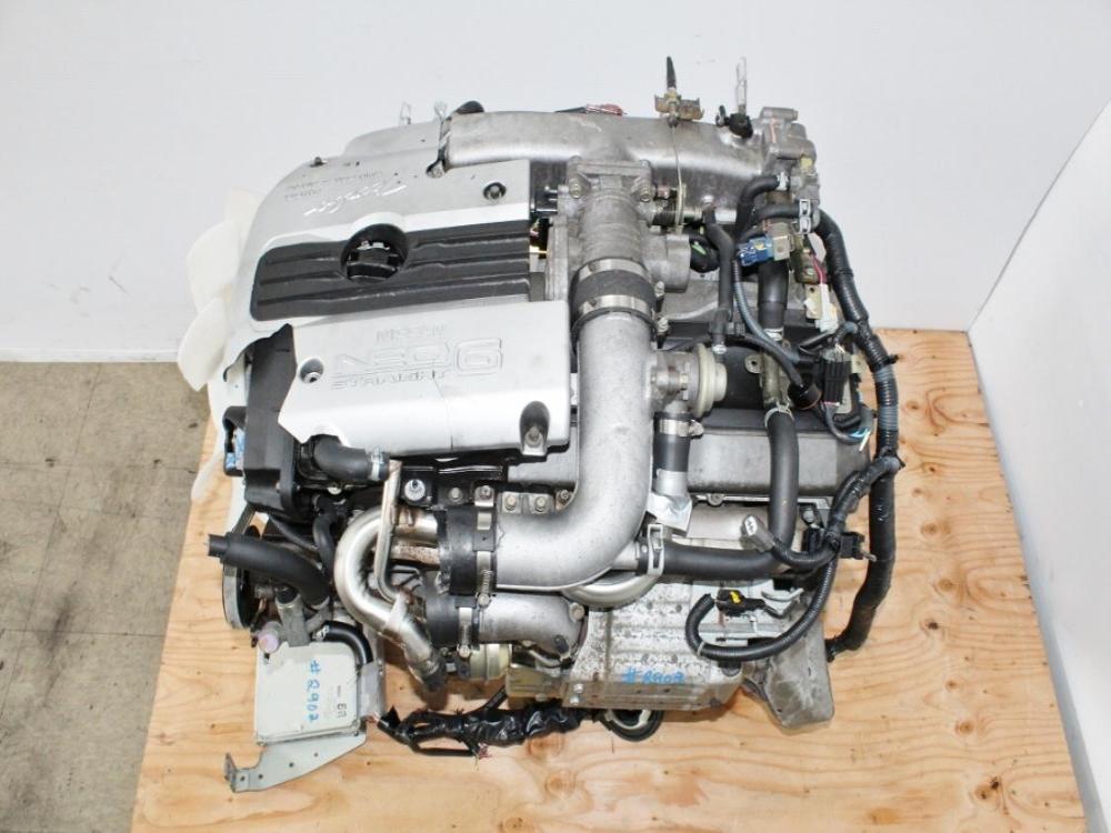 JDM 98-02 Nissan RB25DET Engine Neo AWD 2.5L Turbo Skyline GTT R34 : Image 1