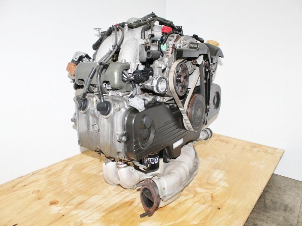 00 01 02 03 04 05 Subaru Forester Engine JDM EJ25 2.5L Motor EJ253 SOHC : Image 1