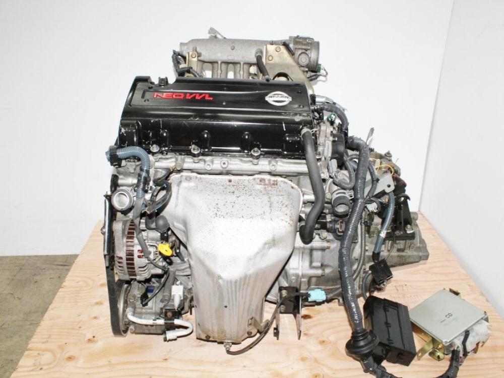 JDM Nissan Primera P12 SR20VE Neo VVL Engine 6-Speed Manual Transmission : Image 1