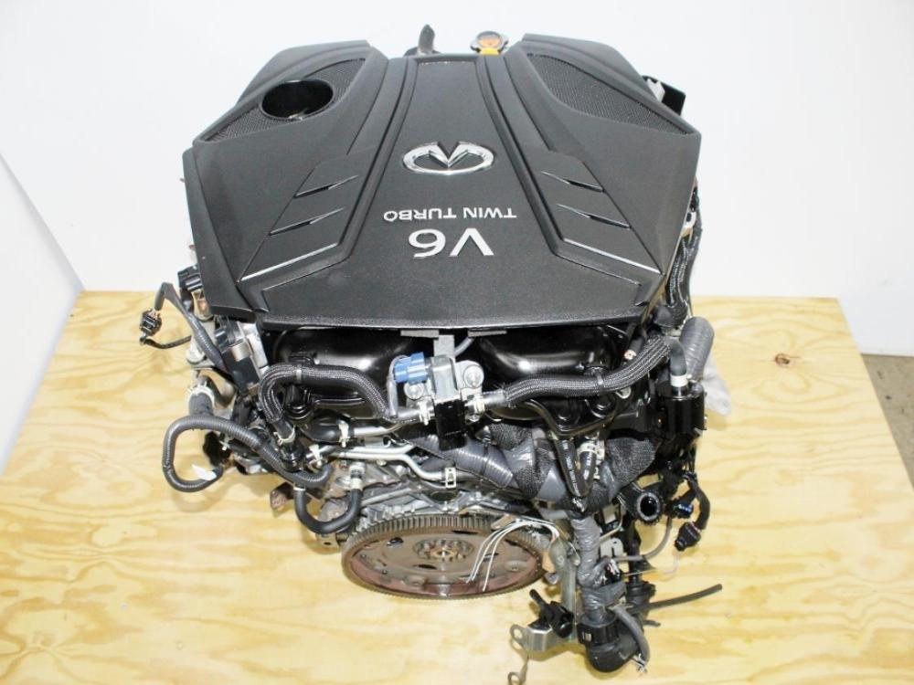 2015-2022 Infiniti Q50 Q60 VR30DDTT 3.0L Twin Turbo 300HP Engine AWD VR30 Motor: Image 14