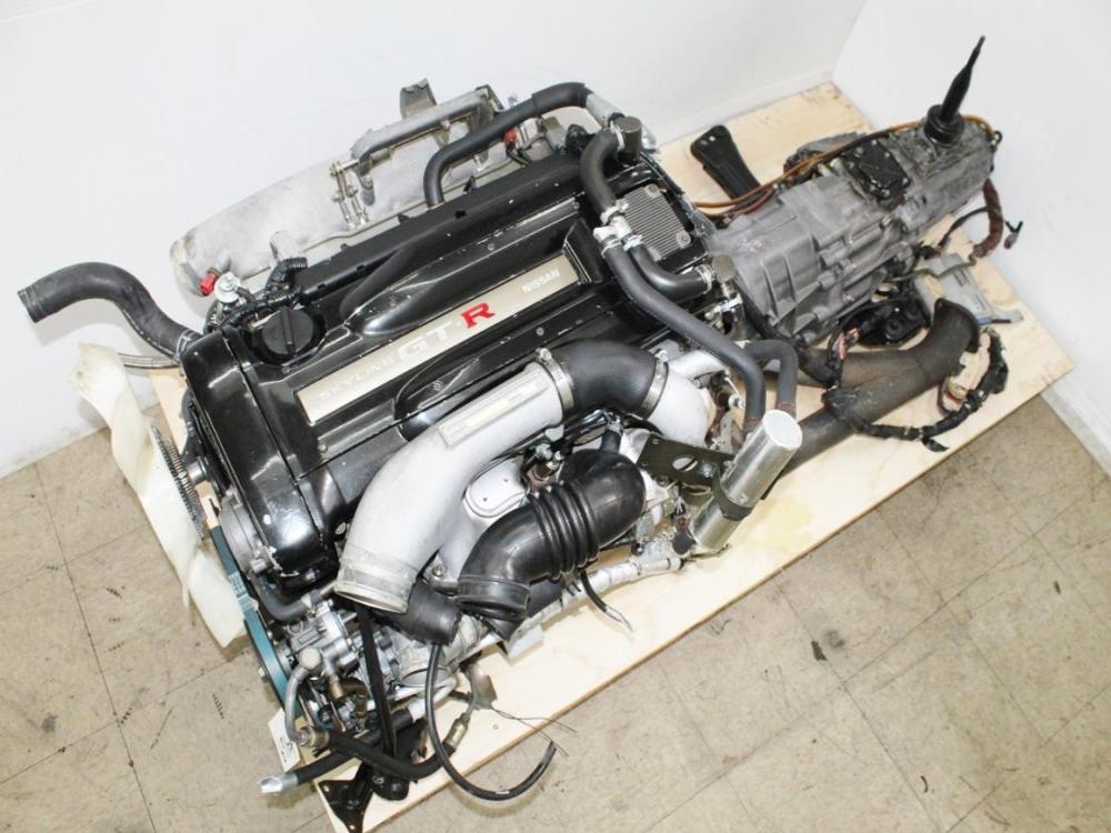 JDM Nissan Skyline R33 GTR RB26DETT Engine | Upgraded Twin Turbos & Blitz ECU | 1993–1997 BCNR33: Image 1