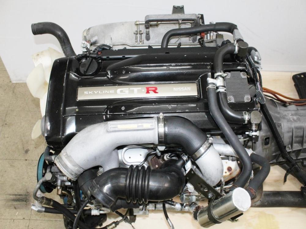JDM Nissan Skyline R33 GTR RB26DETT Engine | Upgraded Twin Turbos & Blitz ECU | 1993–1997 BCNR33: Image 2