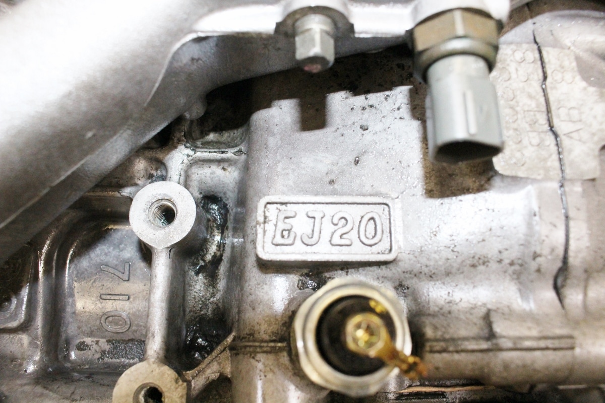 2002 2003 2004 2005 SUBARU IMPREZA WRX NON AVCS 2.0L TURBO EJ205 ENGINE LONGBLOCK: Image 11
