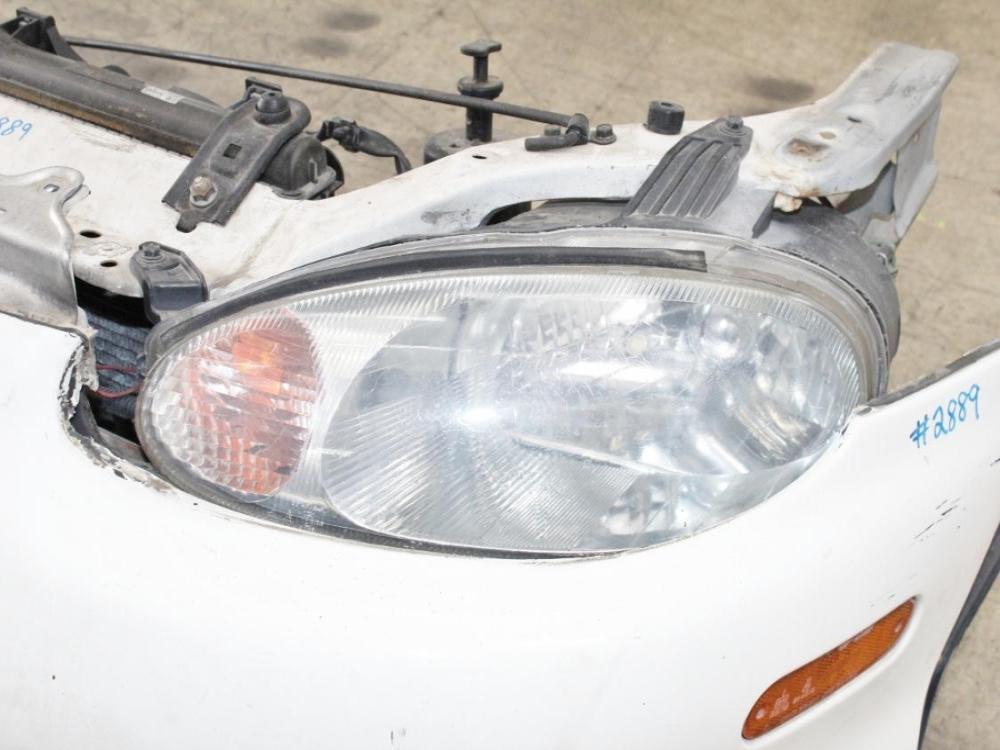 98 99 00 01 02 03 04 05 MAZDA MIATA NB COMPLETE FRONT END WHITE : Image 10