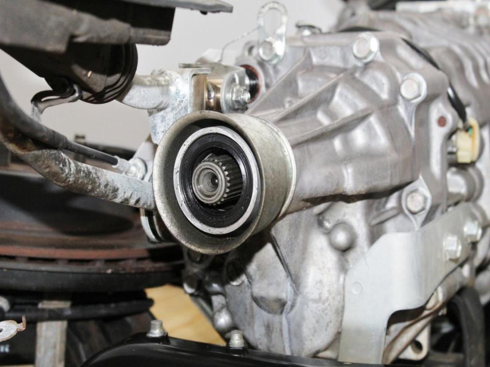 08-17 Subaru STI 6 Speed Transmission Complete Swap Kit Brembo Brakes R180 Differential Axles: Image 4