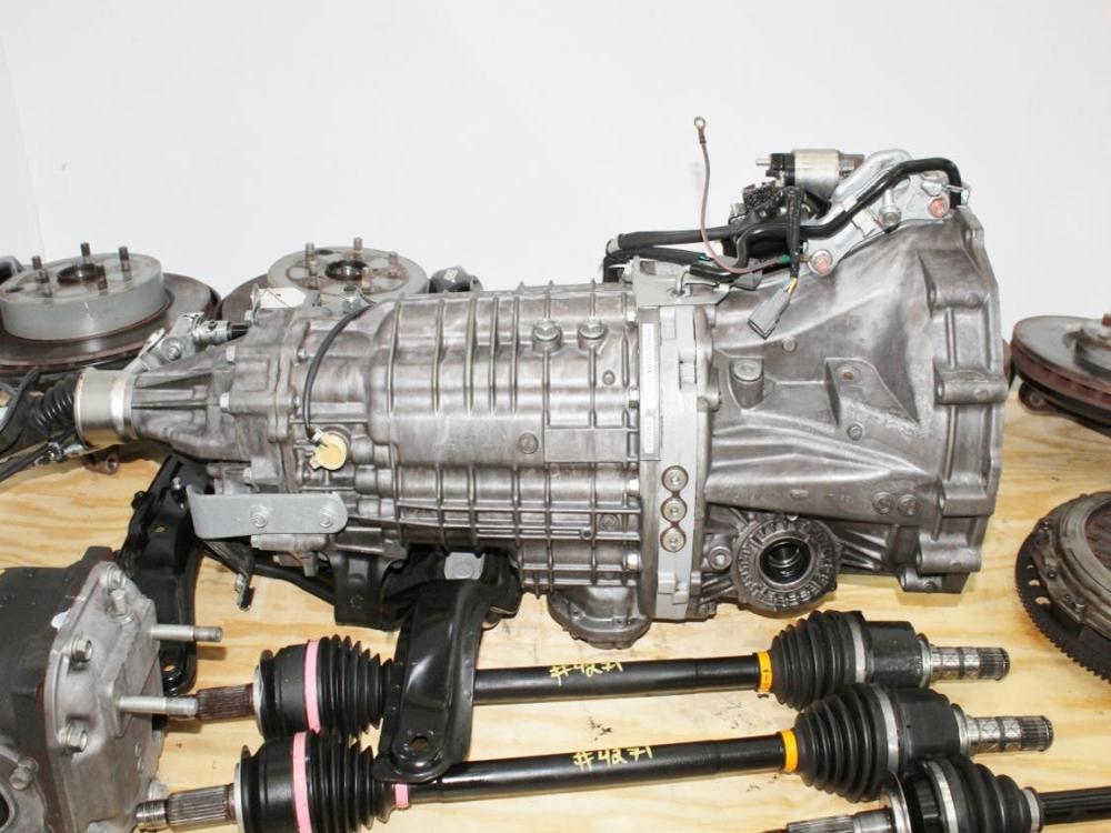 08-17 Subaru STI 6 Speed Transmission Complete Swap Kit Brembo Brakes R180 Differential Axles: Image 35